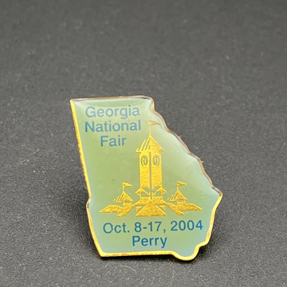 2004 Georgia National Fair Perry Georgia Lapel Hat Pin